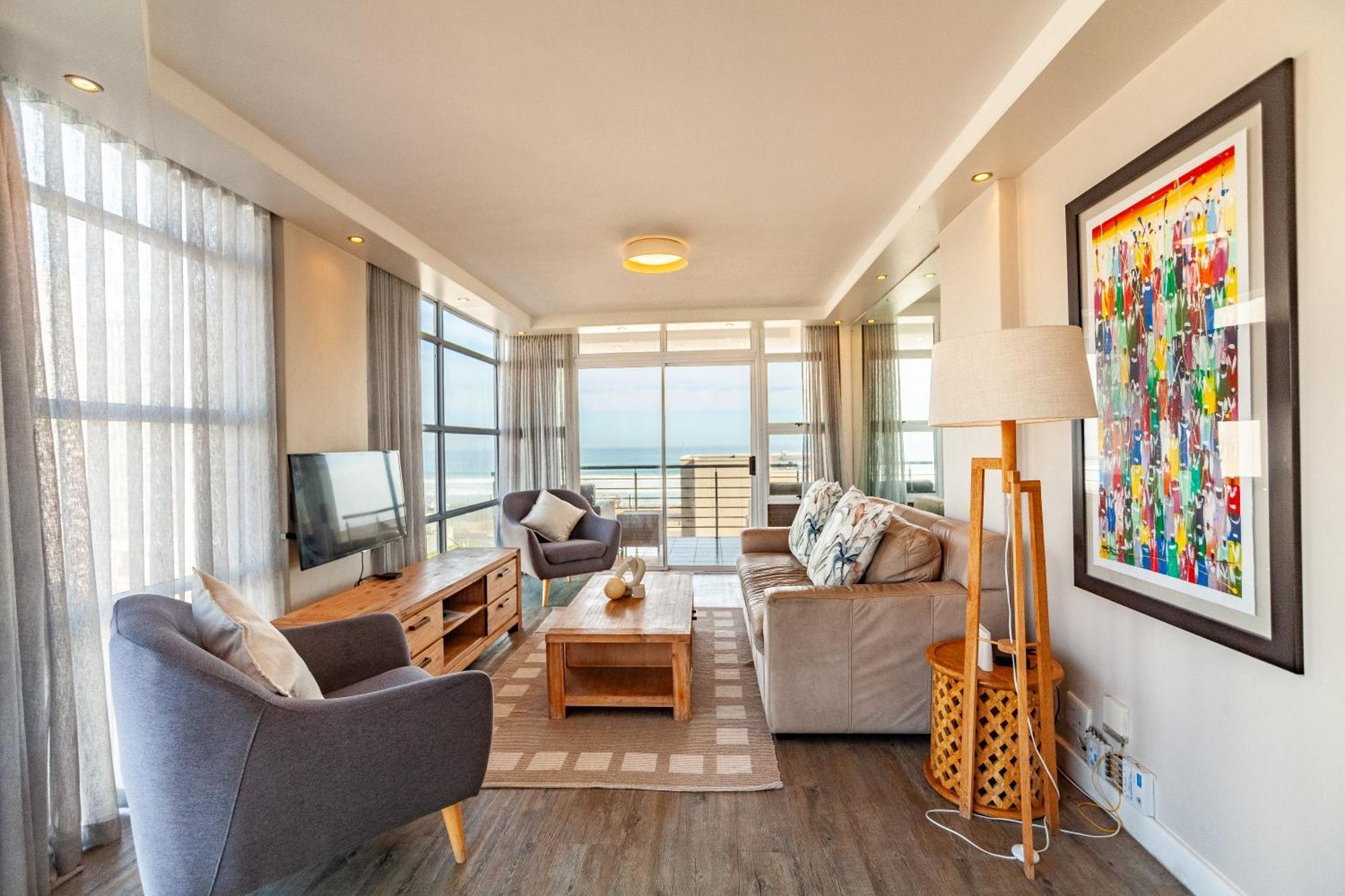 Luxury Ocean View Beachfront 2 Bed Apartment -206 The Waves, Blouberg, Cape Town Bloubergstrand Buitenkant foto